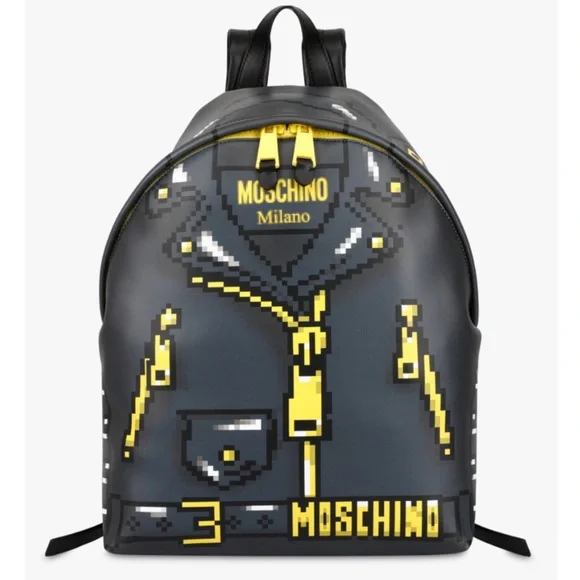 Moschino | Bags | Moschino X Sims Nwt Runway Leather Pixel  display picture 2